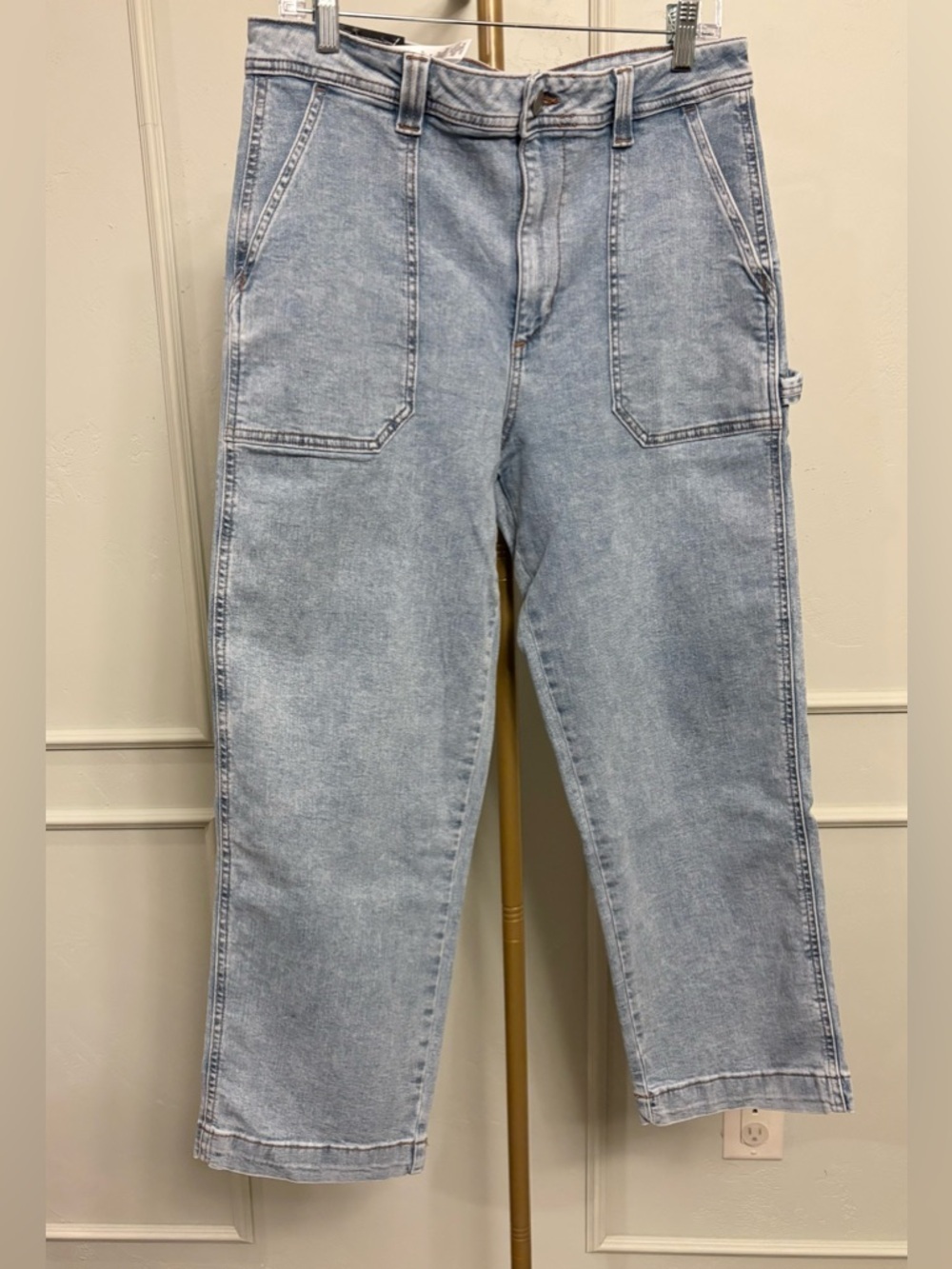 Joe’s Jeans Light 90s Light Wash Cargo Relaxed Carpenter MSRP $228 NWT SIZE 30